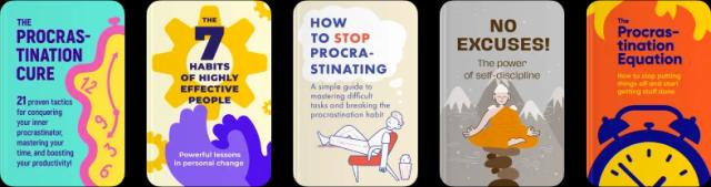 Stop delaying, start doing